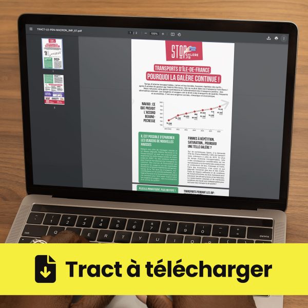À télécharger - Stop galère transport IDF
