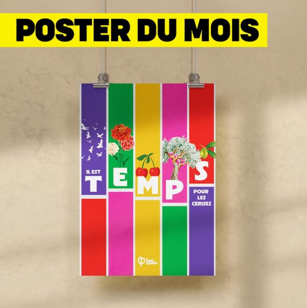 Poster du mois – Il est temps pour les cerises