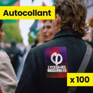 100 Autocollants - Lycéen·nes insoumis·es
