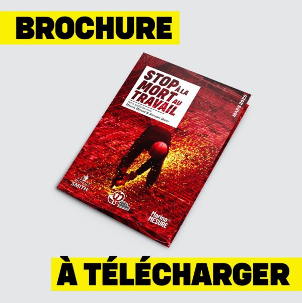 À télécharger - Brochure Stop à la mort au travail