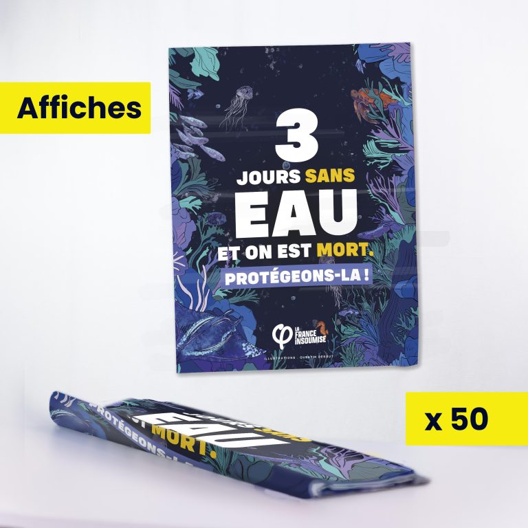 affiche eau