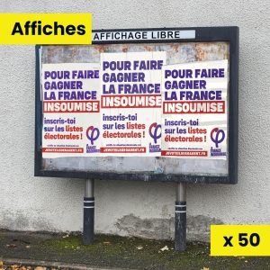 affiches inscription