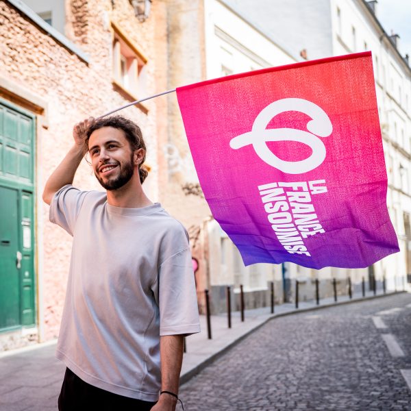 Drapeau (SANS HAMPE) - La France insoumise – Image 3