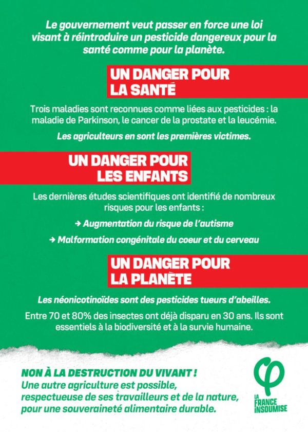 500 Tracts - Non à la loi Pesticides – Image 2