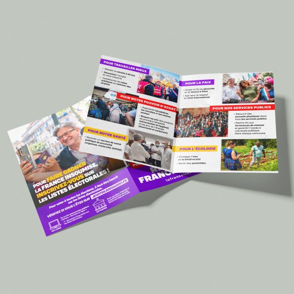500 tracts — Rejoignez la France insoumise – Image 4