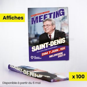 affiche meeting saint denis