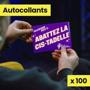 Autocollants abattez la cis-tadelle