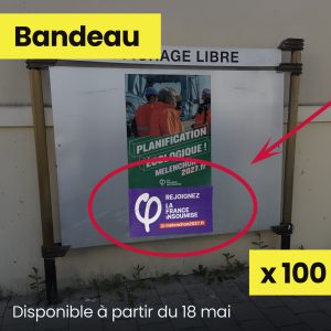 Bandeau rejoindre la France insoumise
