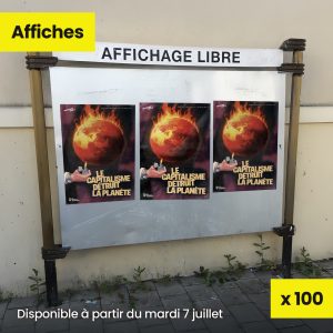 100 Affiches - Le capitalisme détruit la planète