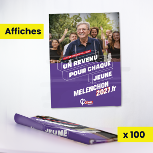 100 Affiches - Un revenu pour chaque jeune