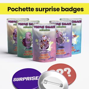 Pochette surprise 5 badges